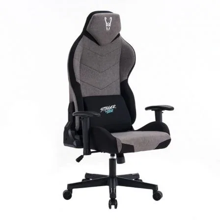 Woxter Silla Gaming Racing Stinger Station Titan/Dark - Tela Hidrófuga, Respaldo 170º, Gas Clase 4, Ruedas Silenciosas, GM261-110